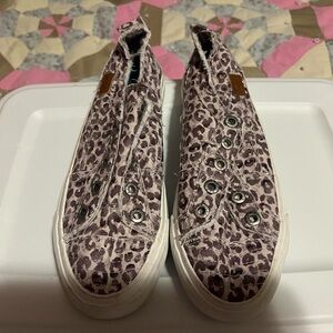 Blowfish Leopard Print Sneakers